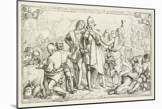 Illustration for the Pilgrim's Progress-Henry Courtney Selous-Mounted Giclee Print