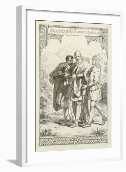 Illustration for the Pilgrim's Progress-Henry Courtney Selous-Framed Giclee Print