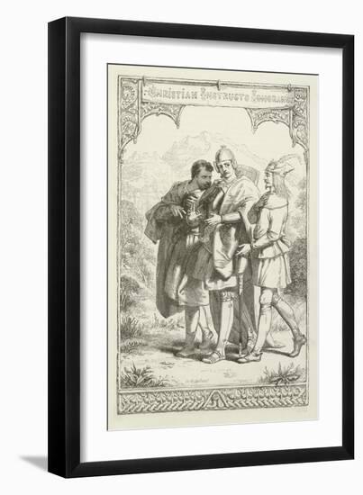 Illustration for the Pilgrim's Progress-Henry Courtney Selous-Framed Giclee Print