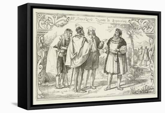 Illustration for the Pilgrim's Progress-Henry Courtney Selous-Framed Stretched Canvas