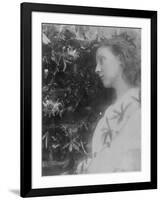 Illustration for the Poem 'Maud' by Alfred, Lord Tennyson, 1865 (Albumen Print)-Julia Margaret Cameron-Framed Giclee Print