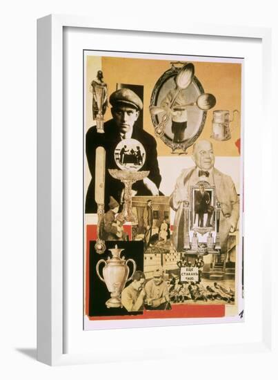 Illustration For the Poem Pro Eto, by Vladimir Mayakovsky-Alexander Rodchenko-Framed Giclee Print