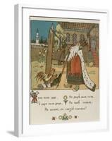 Illustration For the Poem The Tale of the Golden Cockerel by Alexander Pushkin-Ivan Bilibin-Framed Giclee Print