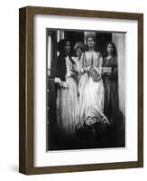 Illustration for 'The Princess' by Alfred, Lord Tennyson, 1875 (Albumen Print)-Julia Margaret Cameron-Framed Giclee Print