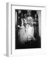 Illustration for 'The Princess' by Alfred, Lord Tennyson, 1875 (Albumen Print)-Julia Margaret Cameron-Framed Giclee Print