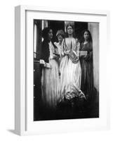 Illustration for 'The Princess' by Alfred, Lord Tennyson, 1875 (Albumen Print)-Julia Margaret Cameron-Framed Giclee Print