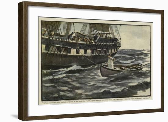 Illustration for the Rehabilitation of the Vigia-Charles Napier Hemy-Framed Giclee Print