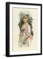 Illustration for the School for Scandal-Lucius Rossi-Framed Giclee Print