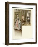 Illustration for the School for Scandal-Lucius Rossi-Framed Giclee Print