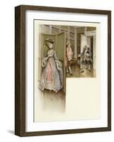 Illustration for the School for Scandal-Lucius Rossi-Framed Giclee Print