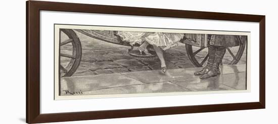 Illustration for the School for Scandal-Lucius Rossi-Framed Premium Giclee Print