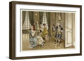 Illustration for the School for Scandal-Lucius Rossi-Framed Giclee Print