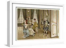 Illustration for the School for Scandal-Lucius Rossi-Framed Giclee Print