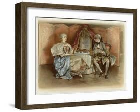 Illustration for the School for Scandal-Lucius Rossi-Framed Giclee Print