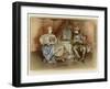 Illustration for the School for Scandal-Lucius Rossi-Framed Giclee Print