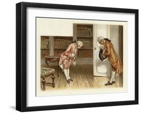 Illustration for the School for Scandal-Lucius Rossi-Framed Giclee Print