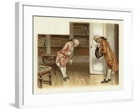 Illustration for the School for Scandal-Lucius Rossi-Framed Giclee Print