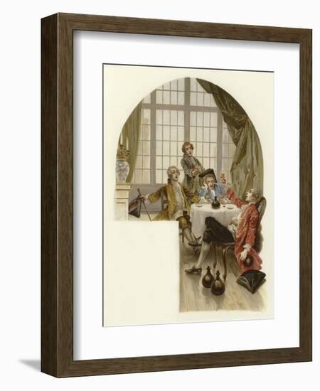 Illustration for the School for Scandal-Lucius Rossi-Framed Giclee Print