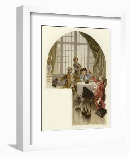 Illustration for the School for Scandal-Lucius Rossi-Framed Giclee Print