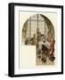 Illustration for the School for Scandal-Lucius Rossi-Framed Giclee Print