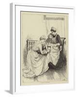 Illustration for the Story of a Nurse-Mary L. Gow-Framed Giclee Print