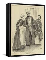 Illustration for the Story of a Nurse-Mary L. Gow-Framed Stretched Canvas