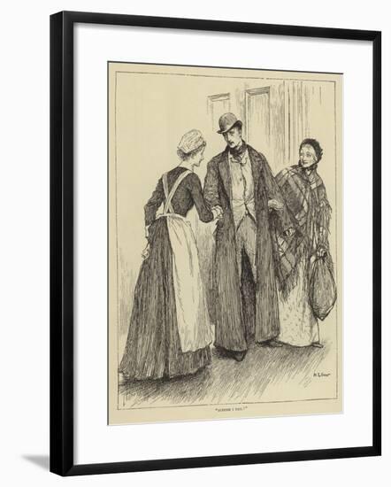Illustration for the Story of a Nurse-Mary L. Gow-Framed Giclee Print