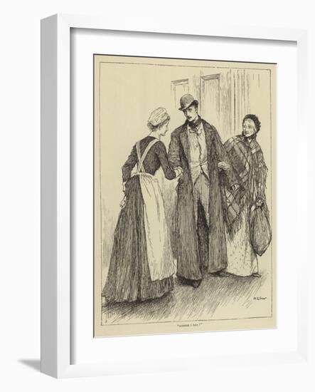 Illustration for the Story of a Nurse-Mary L. Gow-Framed Giclee Print