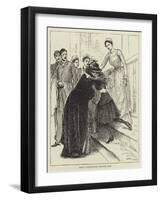 Illustration for the Story of a Nurse-Mary L. Gow-Framed Giclee Print