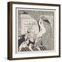 Illustration for the Tales at the Dressing Table by Choisy Le Conin-Franz Von Bayros-Framed Giclee Print