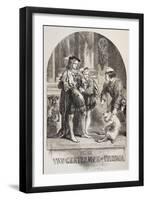 Illustration for the Two Gentlemen of Verona, from 'The Illustrated Library Shakespeare',…-Sir John Gilbert-Framed Giclee Print