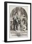 Illustration for the Two Gentlemen of Verona, from 'The Illustrated Library Shakespeare',…-Sir John Gilbert-Framed Giclee Print