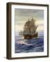 Illustration for the Young Pilgrims-Evelyn Stuart Hardy-Framed Giclee Print