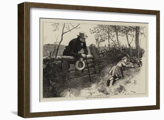 Illustration for Thirlby Hall-William Small-Framed Giclee Print