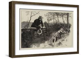 Illustration for Thirlby Hall-William Small-Framed Giclee Print