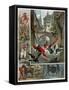 Illustration for Till Eulenspiegel Story by Richard Strauss circa 1860-80-Carl Offterdinger-Framed Stretched Canvas