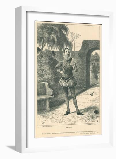 Illustration for Twelfth Night-William Ralston-Framed Giclee Print