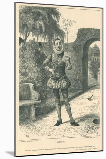 Illustration for Twelfth Night-William Ralston-Mounted Giclee Print