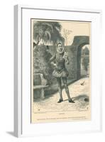 Illustration for Twelfth Night-William Ralston-Framed Giclee Print