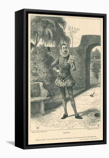 Illustration for Twelfth Night-William Ralston-Framed Stretched Canvas