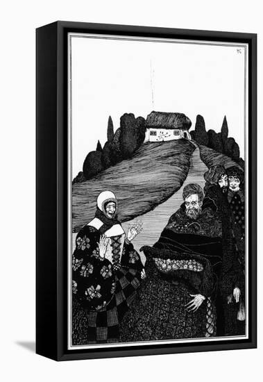 Illustration for "What the Old Man Does is Always Right"-Harry Clarke-Framed Stretched Canvas