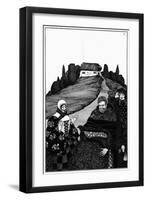 Illustration for "What the Old Man Does is Always Right"-Harry Clarke-Framed Giclee Print