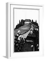 Illustration for "What the Old Man Does is Always Right"-Harry Clarke-Framed Giclee Print