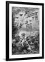 Illustration from "20,000 Leagues under the Sea"-Alphonse Marie de Neuville-Framed Giclee Print