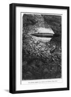 Illustration from "20,000 Leagues under the Sea"-Alphonse Marie de Neuville-Framed Giclee Print