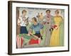 Illustration from a Fashion Magazine, 1920S-null-Framed Giclee Print