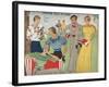 Illustration from a Fashion Magazine, 1920S-null-Framed Giclee Print