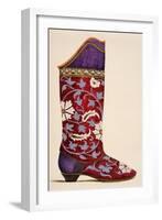 Illustration from a Portfolio of Watercolours of Shoes-null-Framed Giclee Print