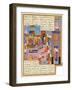 Illustration from a Safavid Shahnama: Alexander-null-Framed Giclee Print