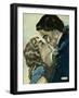 Illustration from a Women's Magazine, 1950S-null-Framed Giclee Print